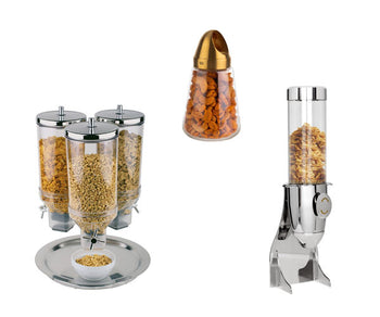 Dozowniki przekąsek i płatków śniadaniowych	