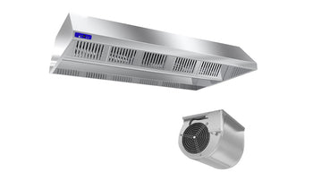 Okapy sufitowe - głębokość 1300 - włącznie z silnikiem	