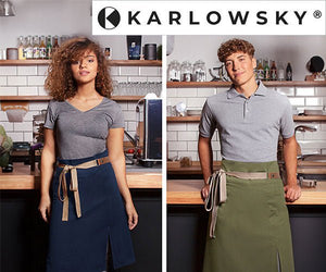 KARLOWSKY | Fartuchy w talii Green Generation - Prime Gastro