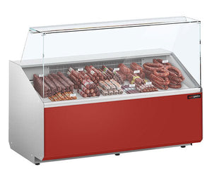 Alma - Kwadratowe - Ciemnoczerwone