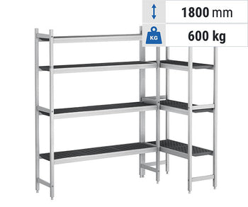 Grundregale - Tiefe: 560mm