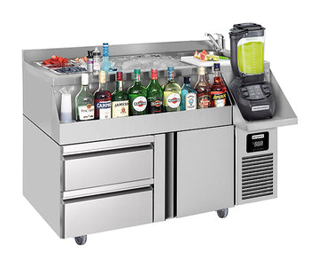 Mobilne stoły barowe i do chłodzenia napojów	