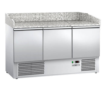 Stoły chłodnicze do pizzy bez witryny nadstawnej