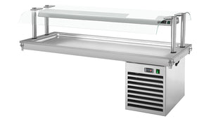 Ze szklaną ochroną przed kaszlem (dwustronna)