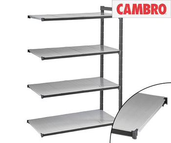 Regały nadstawne - 460 mm - zamknięte