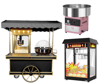 Popcorn i wata cukrowa	