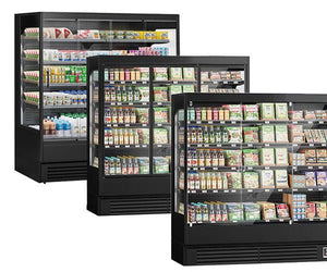 Wysokie naścienne szafy chłodnicze