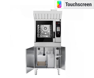 Elektryczny piec konwekcyjno-parowy z grillem do kurczaka	