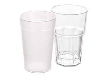 Szklanki z poliwęglanu	