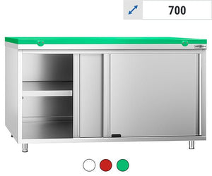 Szafki robocze z deską do krojenia o głębokości 700 - Prime Gastro