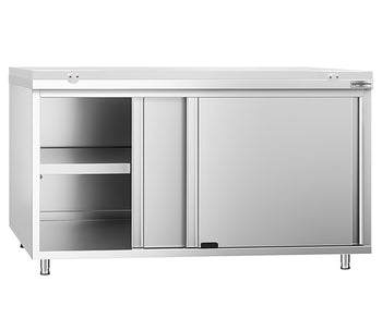 Szafki robocze z deską do krojenia białą	