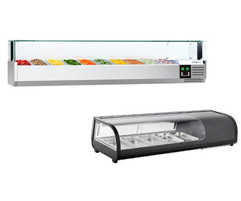 Witryny nadstawne & witryny na sushi	