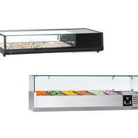 Witryny nadstawne & witryny na sushi