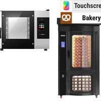 Piec konwekcyjno-parowy piekarniczy - Wyświetlacz dotykowy - EN