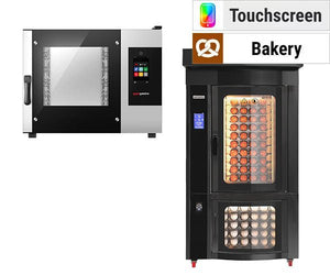 Piec konwekcyjno-parowy piekarniczy - Wyświetlacz dotykowy - EN	