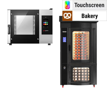 Piec konwekcyjno-parowy piekarniczy - Wyświetlacz dotykowy - EN	