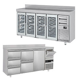 Stoły chłodnicze barowe	