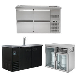 Barowe stoły chłodnicze