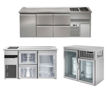 	Barowe stoły chłodnicze i chłodziarki do beczek	