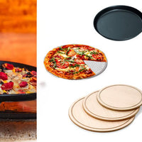 Blachy, sita do pizzy i talerze