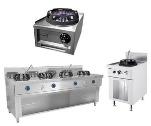 Kuchenki chińskie i kuchenki typu wok	