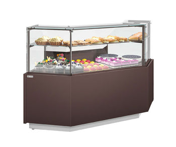 Narożne witryny cukiernicze	