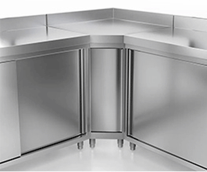 Meble ze stali nierdzewnej