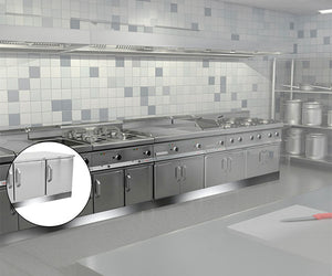 Cokoły ze stali nierdzewnej do urządzeń kuchennych