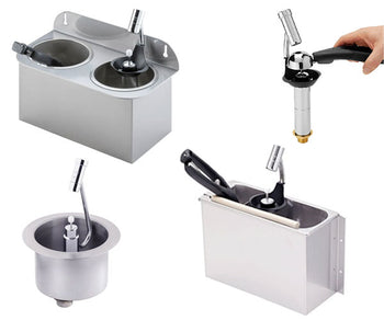 Natryski dla łyżek do lodów	