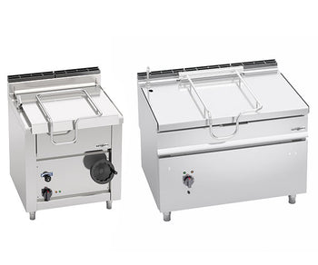 Przechylne patelnie do smażenia