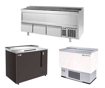 Chłodziarki skrzyniowe do butelek	