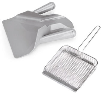 Łopatki kuchenne / łyżki cedzakowe	