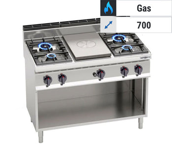 Kuchenki gazowe - płyty grzewcze