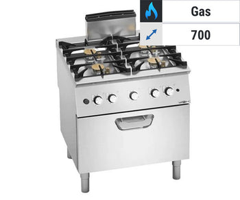 Kuchenki z piekarnikami - Paolo 700	