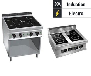 Kuchenki na podczerwień / indukcyjne	