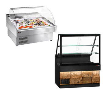 Lady chłodnicze, lady rybne & mięsne	