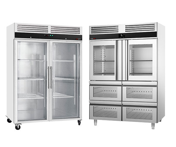 Chłodziarki - 2 szklane drzwi	