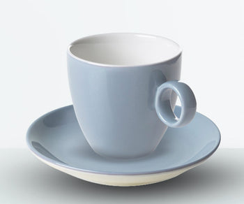 Kawa -/ Filiżanki i spodki - Jasnoniebieskie