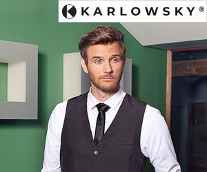 KARLOWSKY | Męskie kamizelki gastronomiczne Basic	