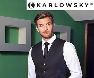 KARLOWSKY | Męskie kamizelki gastronomiczne Kai - czarne