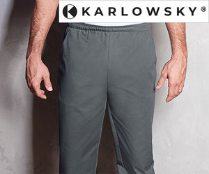 KARLOWSKY | Spodnie wsuwane Kaspar - antracytowe	