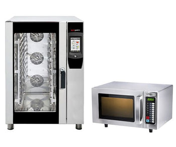 Piece konwekcyjno-parowe i kuchenki mikrofalowe	