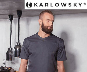 KARLOWSKY | Krótki rękaw - antracytowy