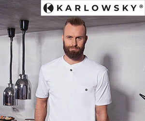 KARLOWSKY | Krótki rękaw - biały	