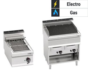 Grille elektryczne / wodne / kamień lawowy - LORENZO 700	