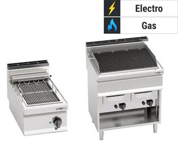 Grille elektryczne / wodne / kamień lawowy - LORENZO 700	