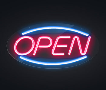 LED - znaki podświetlane