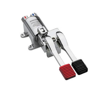 Krany z mieszaczem z przyciskami nożnymi	