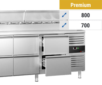 Stoły przygotowawcze - Premium