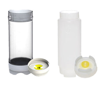 Butelki wyciskane i akcesoria